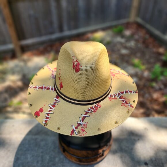 Texas Chainsaw Massacre Inspired Leatherface Spiked Sun Hat
